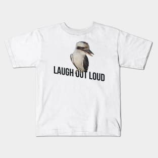 LOL Laugh Out Loud Kookaburra Kids T-Shirt